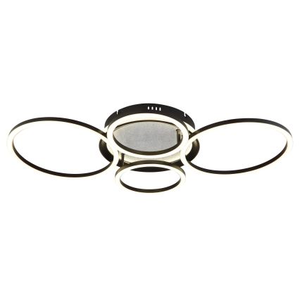 Globo - LED Ceiling Light LED/40W/230V 4000K 72x52 cm Black
