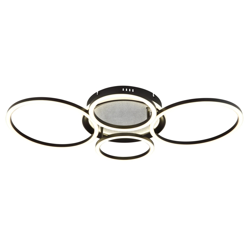 Globo - LED Ceiling Light LED/40W/230V 4000K 72x52 cm Black