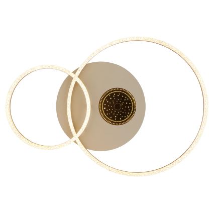 Globo - LED Ceiling Light LED/30W/230V 3000K 70x50 cm beige