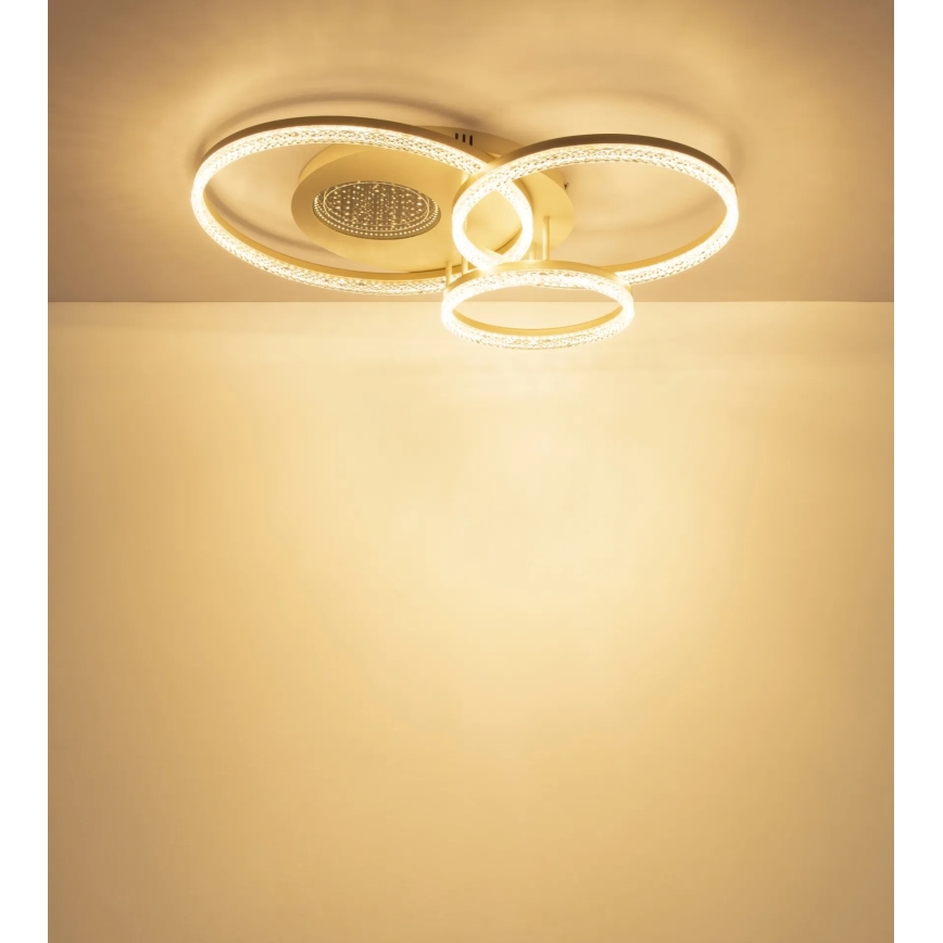 Globo - LED Ceiling Light LED/40W/230V 3000K 78x60 cm beige