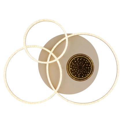 Globo - LED Ceiling Light LED/40W/230V 3000K 78x60 cm beige