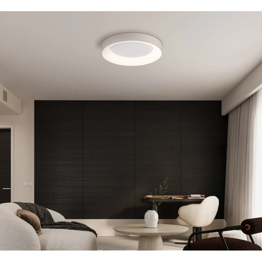 Globo – Dimmable LED ceiling light, 48 W, 230 V, tunable white 2700–6000 K, Ø 50 cm, with remote control