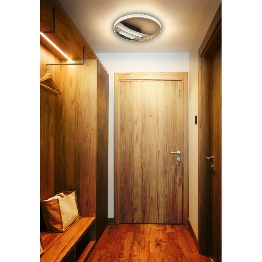 Globo - LED Ceiling Light LED/12W/230V 3000/4000/6000K Ø 29,5 cm gold