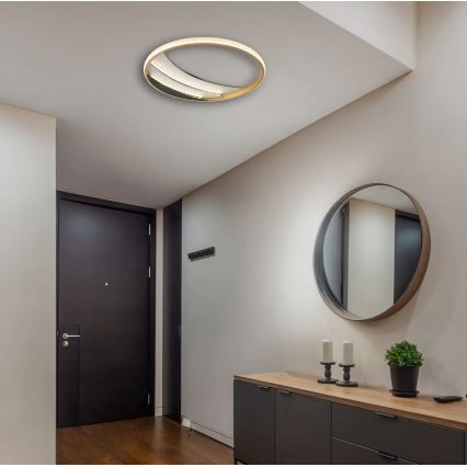 Globo - LED ceiling light LED/24W/230V 3000/4000/6000K dia. 41 cm gold