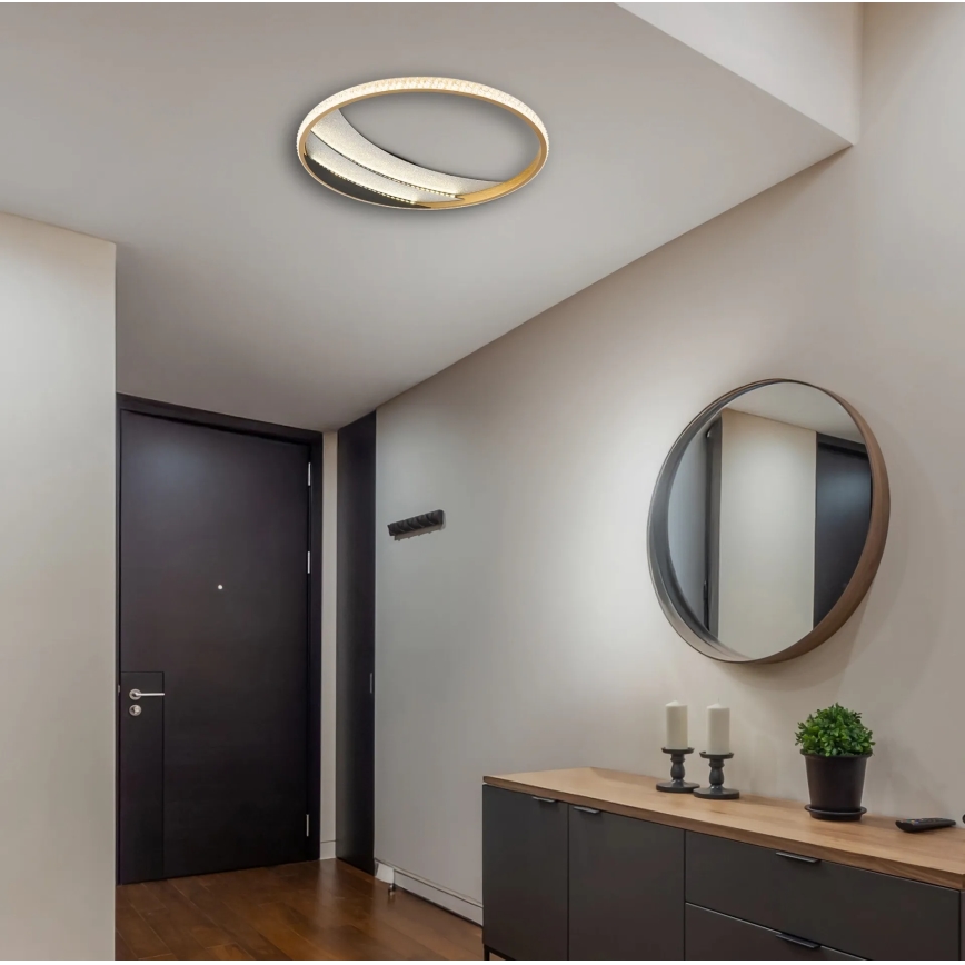 Globo - LED ceiling light LED/24W/230V 3000/4000/6000K dia. 41 cm gold