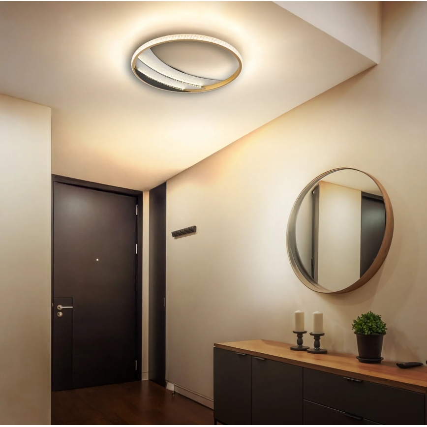 Globo - LED ceiling light LED/24W/230V 3000/4000/6000K dia. 41 cm gold