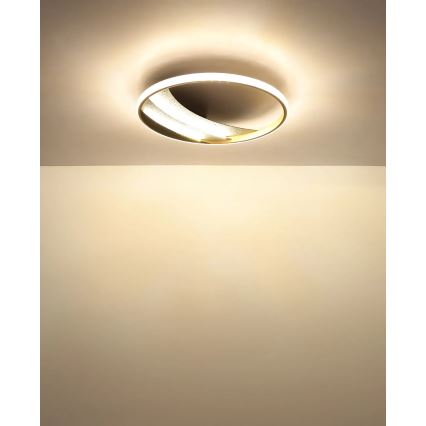 Globo - LED ceiling light LED/24W/230V 3000/4000/6000K dia. 41 cm gold