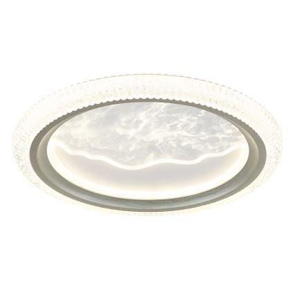 Globo - LED Ceiling Light LED/28W/230V 3000/4200/6000K Ø 39,5 cm Silver