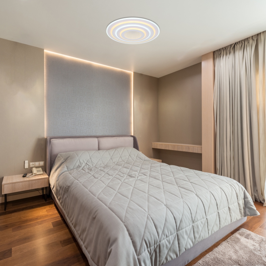 Globo - Dimmable LED Ceiling Light LED/60W/230V 2700-6500K Tuya Wi-Fi Ø 70 cm + Remote Control