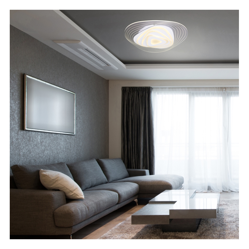 Globo - LED Dimmable ceiling light LED/40W/230V 3000-6500K 50,2x48,8 cm Wi-Fi Tuya + remote control