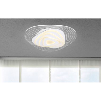 Globo - LED Dimmable ceiling light LED/40W/230V 3000-6500K 50,2x48,8 cm Wi-Fi Tuya + remote control