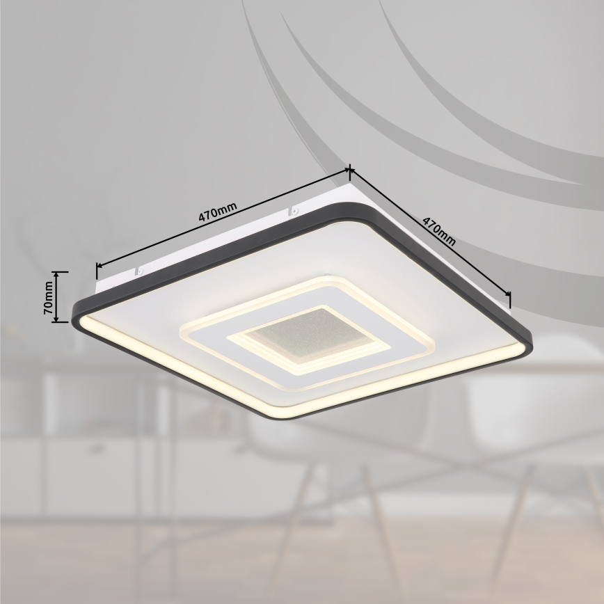 Globo - LED Dimmable ceiling light LED/36W/230V 2700-6000K + remote control