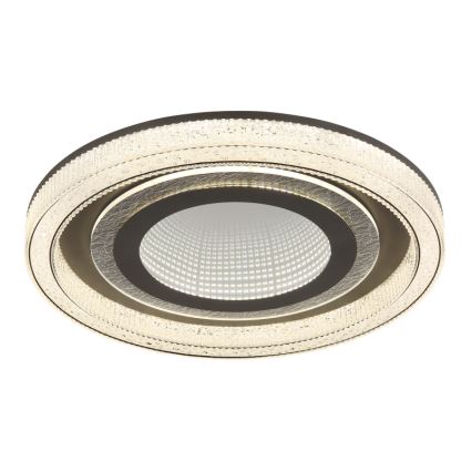 Globo - LED Dimmable ceiling light LED/48W/230V 2700-6000K d. 48 cm anthracite + remote control