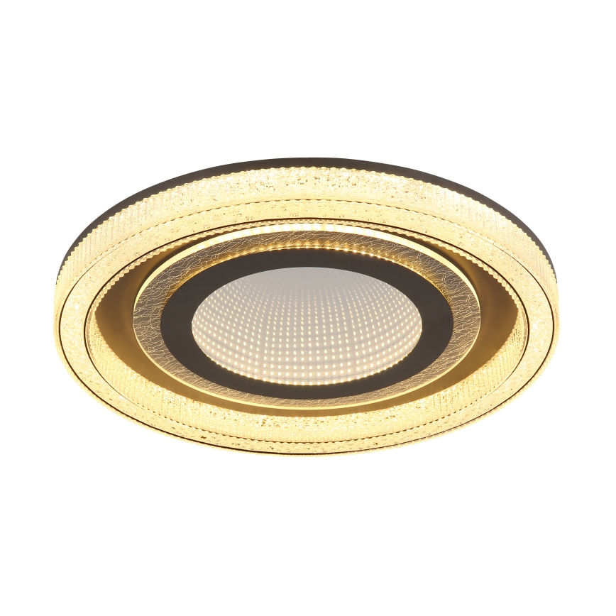 Globo - LED Dimmable ceiling light LED/48W/230V 2700-6000K d. 48 cm anthracite + remote control