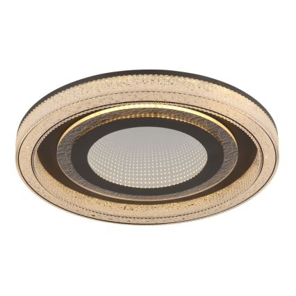 Globo - LED Dimmable ceiling light LED/48W/230V 2700-6000K d. 48 cm anthracite + remote control
