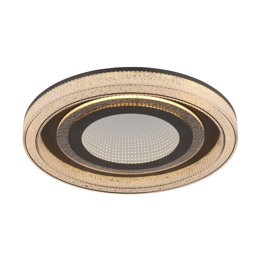 Globo - LED Dimmable ceiling light LED/48W/230V 2700-6000K d. 48 cm anthracite + remote control