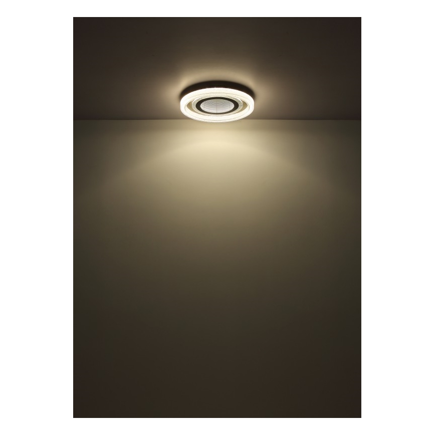 Globo - LED Dimmable ceiling light LED/48W/230V 2700-6000K d. 48 cm anthracite + remote control