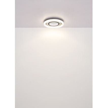 Globo - LED Dimmable ceiling light LED/48W/230V 2700-6000K d. 48 cm anthracite + remote control