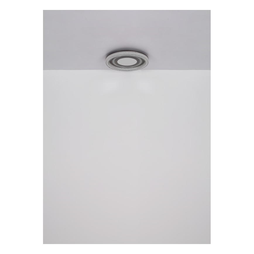 Globo - LED Dimmable ceiling light LED/48W/230V 2700-6000K d. 48 cm anthracite + remote control