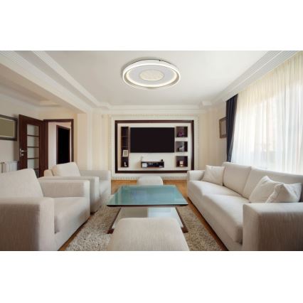 Globo - LED Dimmable ceiling light LED/48W/230V 2700-6000K d. 48 cm + remote control