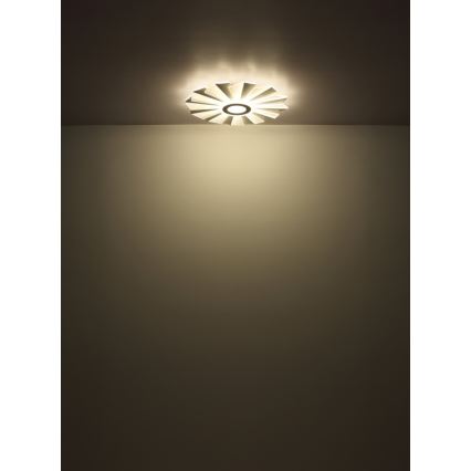 Globo - LED Dimmable ceiling light LED/58W/230V 2700-6000K d. 50 cm white + remote control