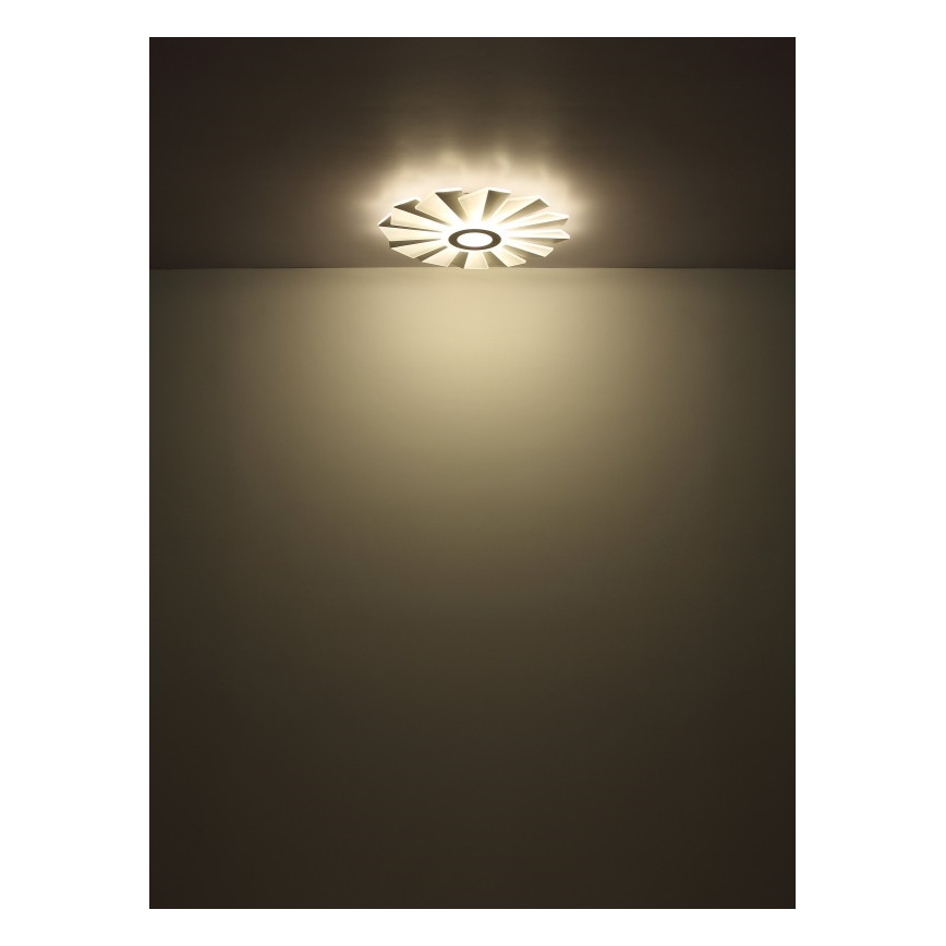 Globo - LED Dimmable ceiling light LED/58W/230V 2700-6000K d. 50 cm white + remote control
