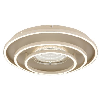 Globo - LED Ceiling Light LED/40W/230V 3000/4000/6000K Ø 51 cm beige