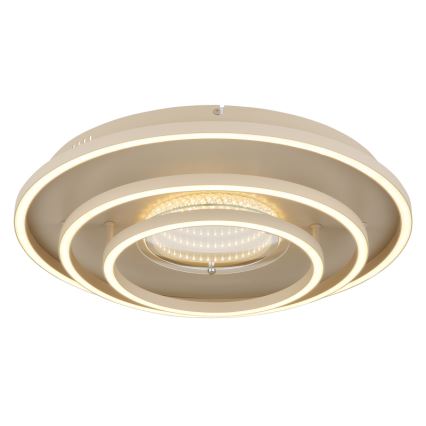 Globo - LED Ceiling Light LED/40W/230V 3000/4000/6000K Ø 51 cm beige