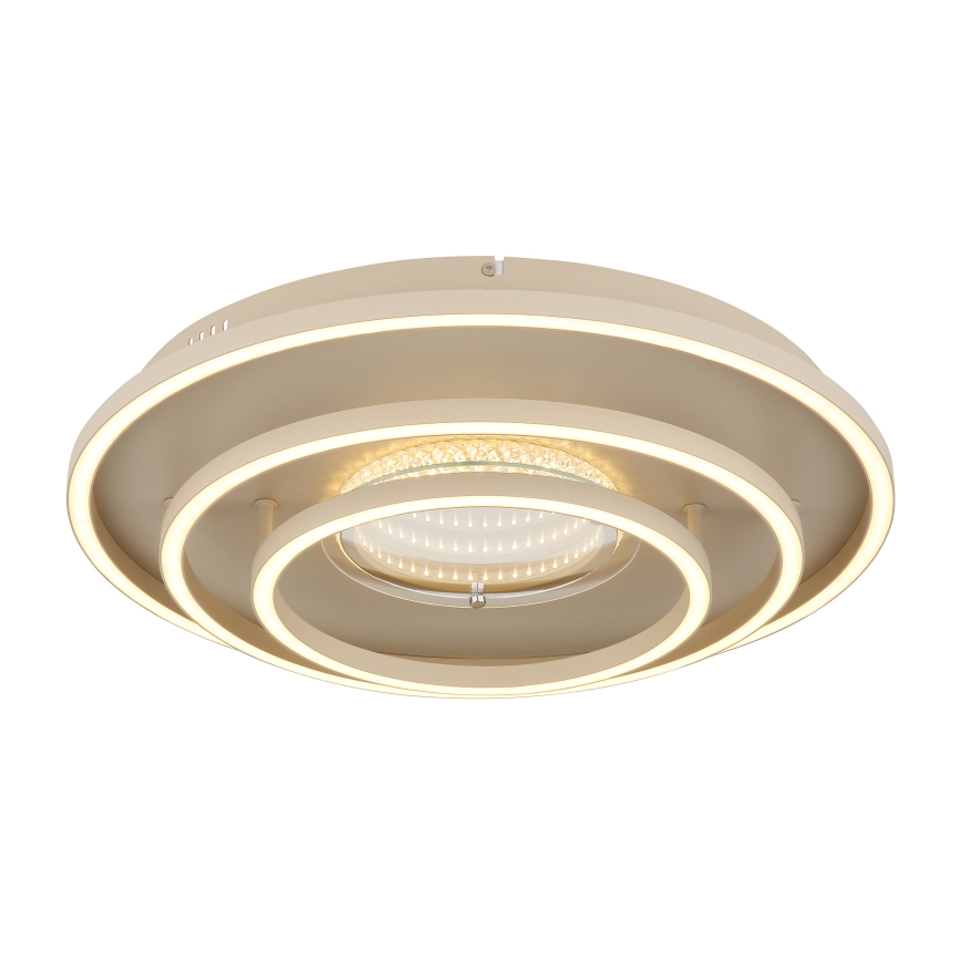 Globo - LED Ceiling Light LED/40W/230V 3000/4000/6000K Ø 51 cm beige