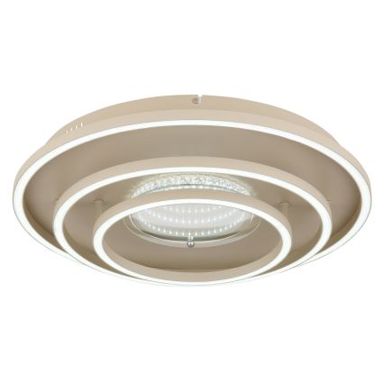 Globo - LED Ceiling Light LED/40W/230V 3000/4000/6000K Ø 51 cm beige