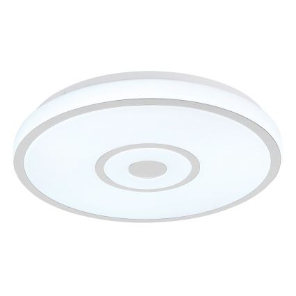 Globo - LED Ceiling Light, 24W, 230V, 3000/4000/6000K, Ø 38 cm, white/matte chrome