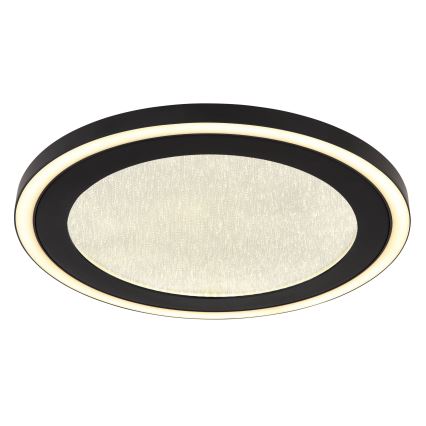 Globo - LED Ceiling light LED/24W/230V 4000K d. 34 cm black