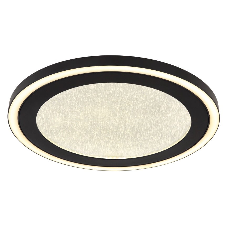 Globo - LED Ceiling light LED/24W/230V 4000K d. 34 cm black