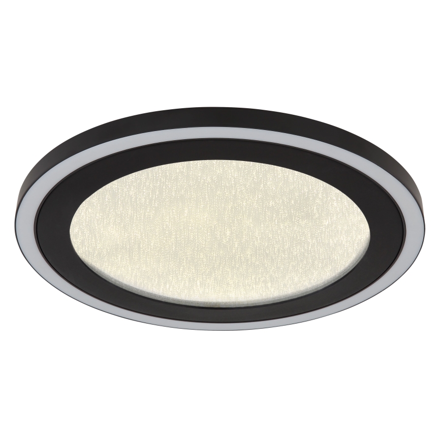Globo - LED Ceiling light LED/24W/230V 4000K d. 34 cm black