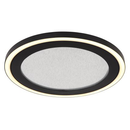Globo - LED Ceiling light LED/24W/230V 4000K d. 34 cm black