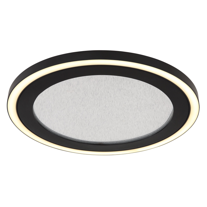 Globo - LED Ceiling light LED/24W/230V 4000K d. 34 cm black