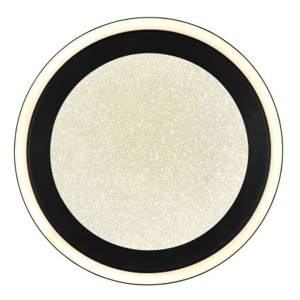 Globo - LED Ceiling light LED/24W/230V 4000K d. 34 cm black