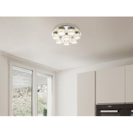Globo - LED Dimmable ceiling light LED/64W/230V 4000K d. 50 cm