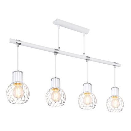 Globo - Chandelier on a string 4xE27/40W/230V
