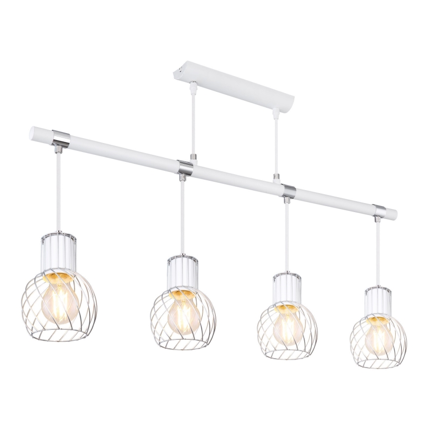Globo - Chandelier on a string 4xE27/40W/230V