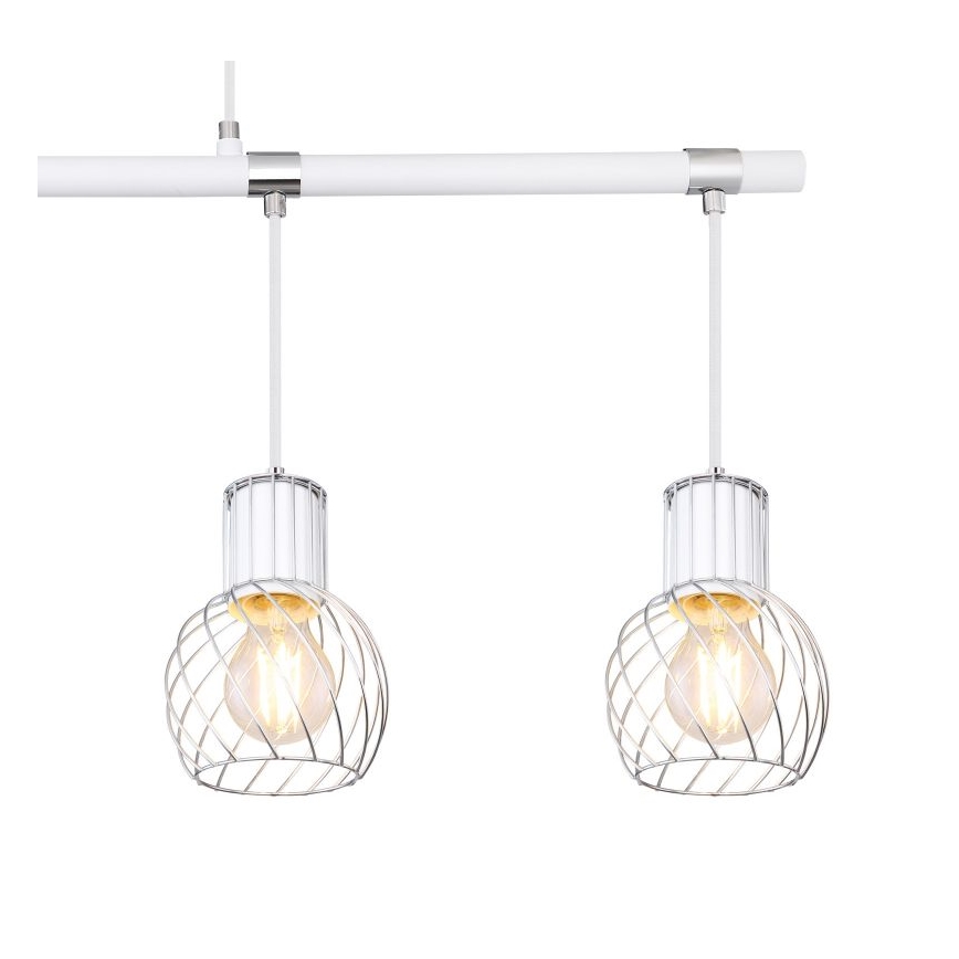 Globo - Chandelier on a string 4xE27/40W/230V