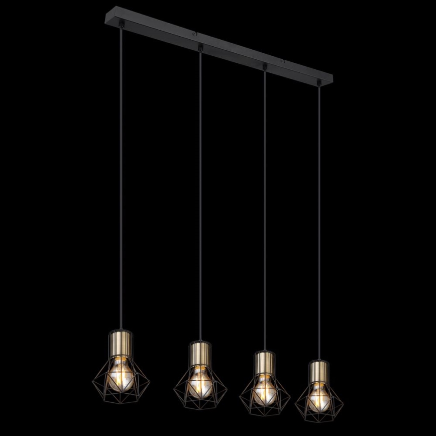 Globo - Chandelier on a string 4xE27/40W/230V
