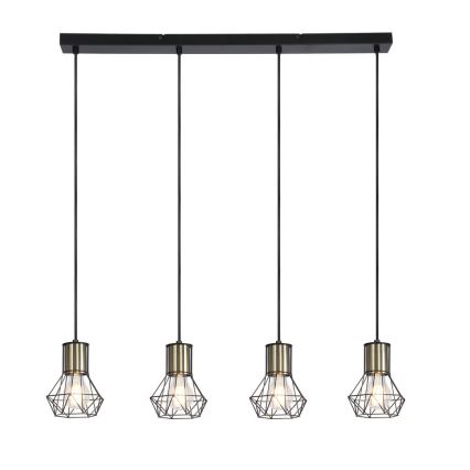 Globo - Chandelier on a string 4xE27/40W/230V