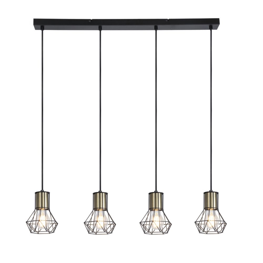 Globo - Chandelier on a string 4xE27/40W/230V