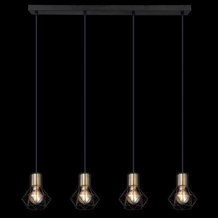 Globo - Chandelier on a string 4xE27/40W/230V