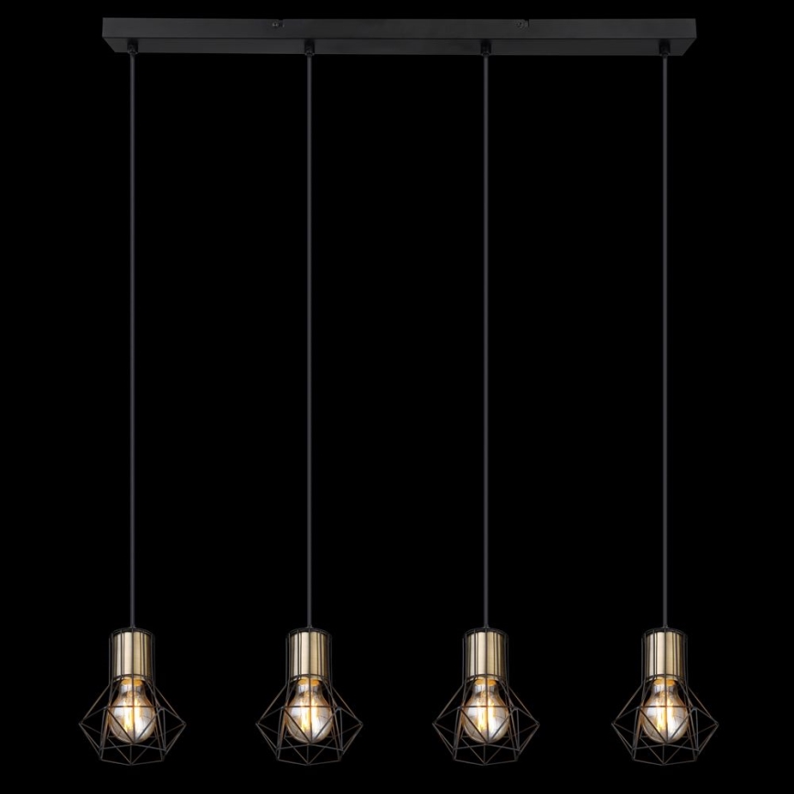 Globo - Chandelier on a string 4xE27/40W/230V