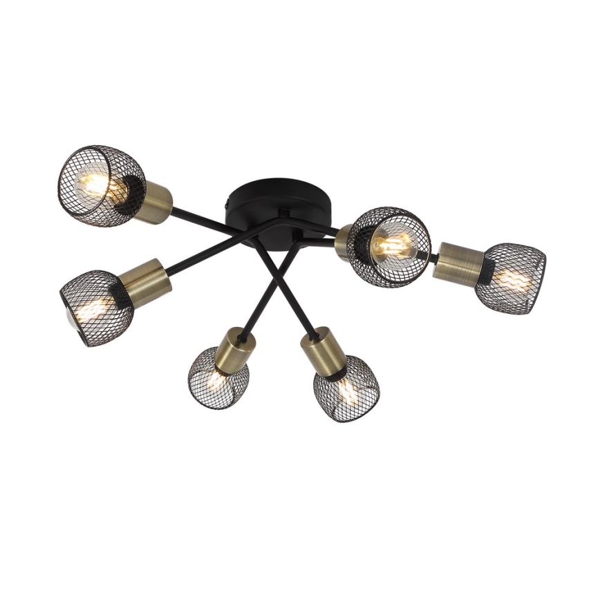 Globo - Surface-mounted chandelier 6xE14/40W/230V