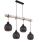 Globo 54029-4H - JODIE cable-suspended pendant 4xE27/40W/230V beige/black
