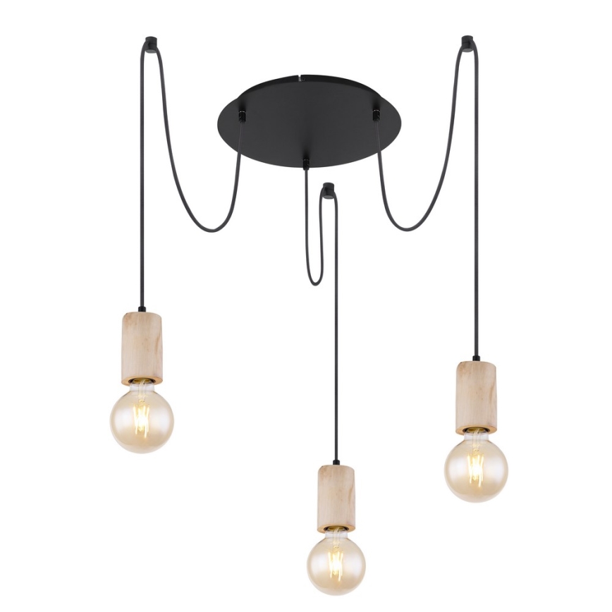 Globo - Chandelier on a string 3xE27/60W/230V spider