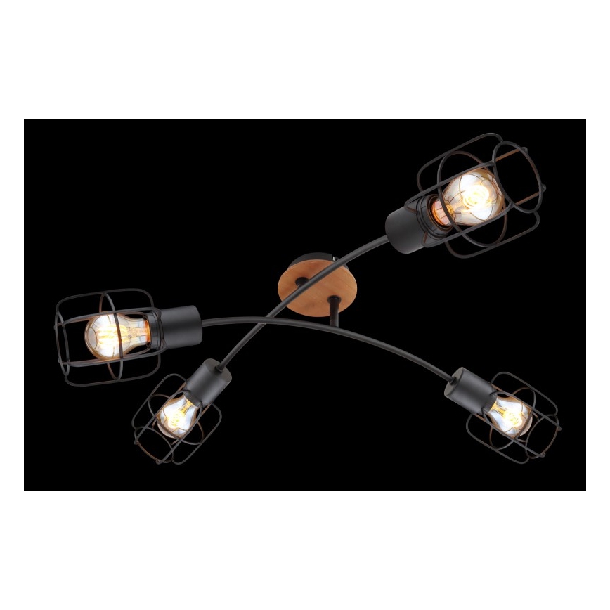 Globo - Flush-mounted chandelier 4xE27/40W/230V